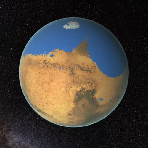 火星南极地下新发现数十个湖泊,科学家 也可能是其他东西